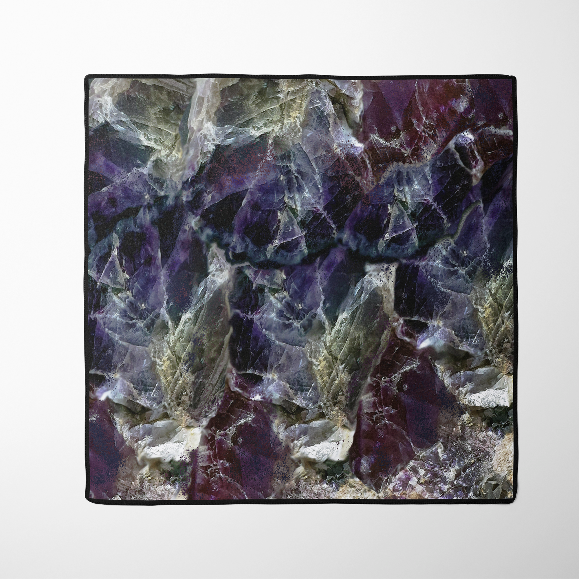 Blue John Stone Organic Silk Twill Scarf