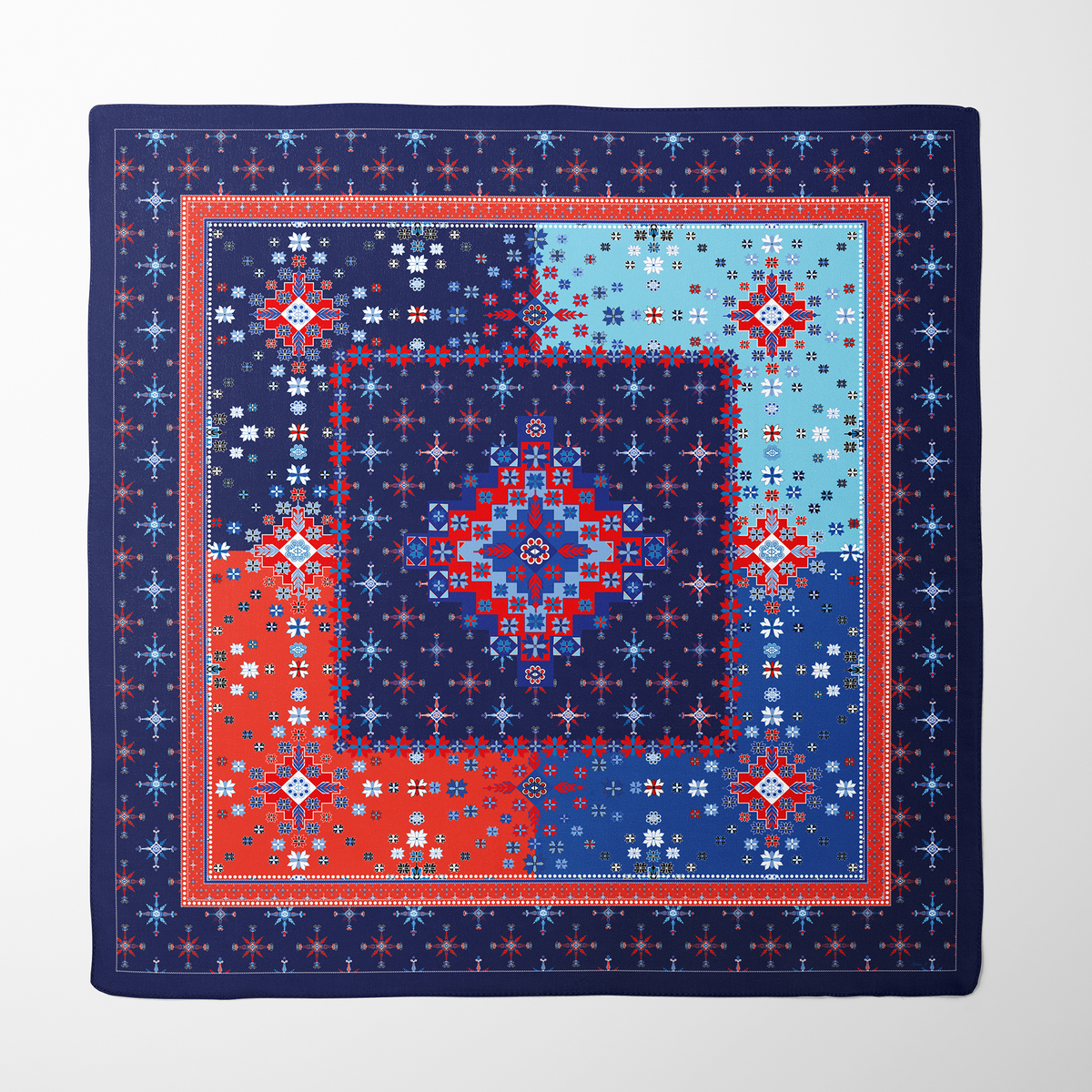 Nordic Star Organic Silk Twill Scarf